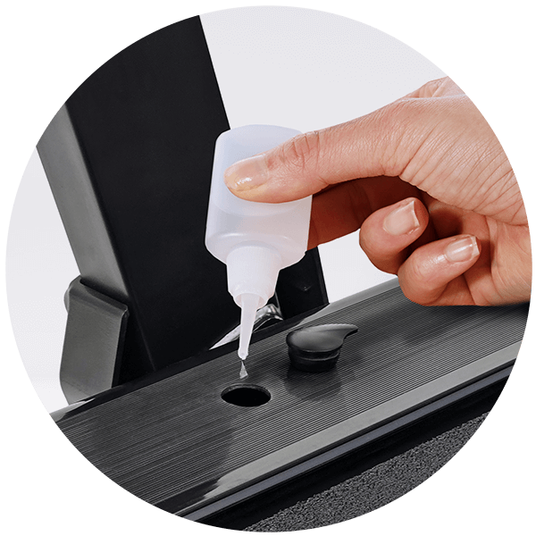 Laufband 2in1 schwarz: Einfach gepflegt – besser trainiert